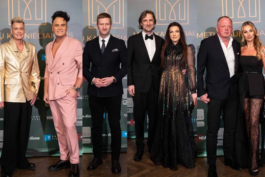 Kaune – iškilmingas apdovanojimų vakaras: į ceremoniją rinkosi elegantiškai pasipuošę svečiai