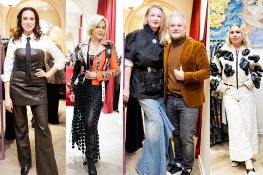 Vilniuje – mados maištas: žinomos moterys demonstravo drąsų stilių