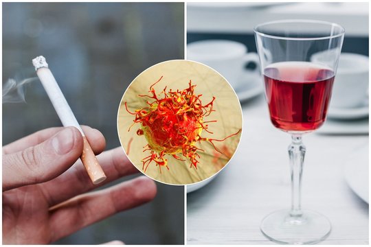 Blogiau už alkoholį ir rūkymą: įvardytas esminis krūties vėžio sukėlėjas