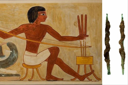 Šimtmetį ignoruotas radinys: mažytis įrankis keičia žinias apie senovės Egipto technologijų istoriją