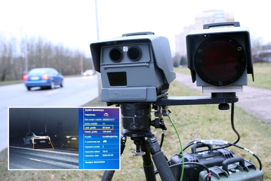 Policija siunčia žinią: „Miesto lenktynininkai, jūsų pasirodymas užfiksuotas“