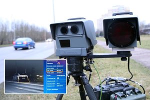 Policija siunčia žinią: „Miesto lenktynininkai, jūsų pasirodymas užfiksuotas“