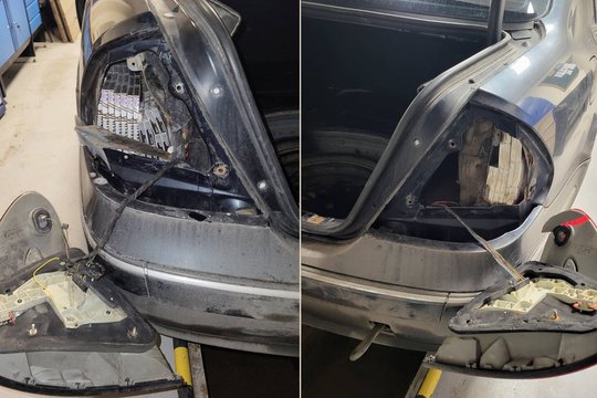 Į cigarečių kontrabandą įjunkęs vilnietis gali netekti savo mersedeso su slėptuvėmis