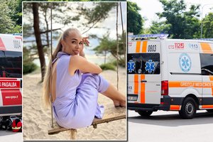 Dubajuje – nelaimė Ievai Voveris: važinėdama riedučiais patyrė skausmingą traumą