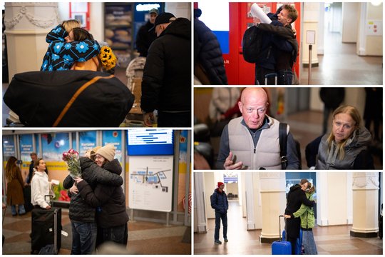 Vilniuje nusileido dar vienas lėktuvas su evakuotais Lietuvos piliečiais: užfiksavo emocijas