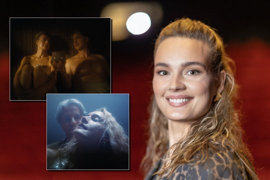 Erotinėje juostoje nusifilmavusi Jurgita Jurkutė: „Vyrui buvo ir baugu, ir smalsu stebėti“