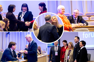 Lrytas forume „Švietimo kodas“ – diskusija, suvienijusi 43 savivaldybių lyderius