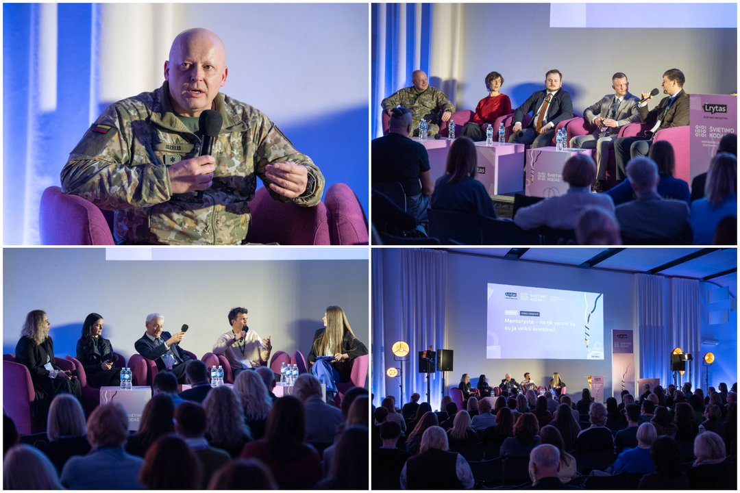 „Švietimo kodas“. Lyderystės salė.<br>R.Vilkelio nuotr.