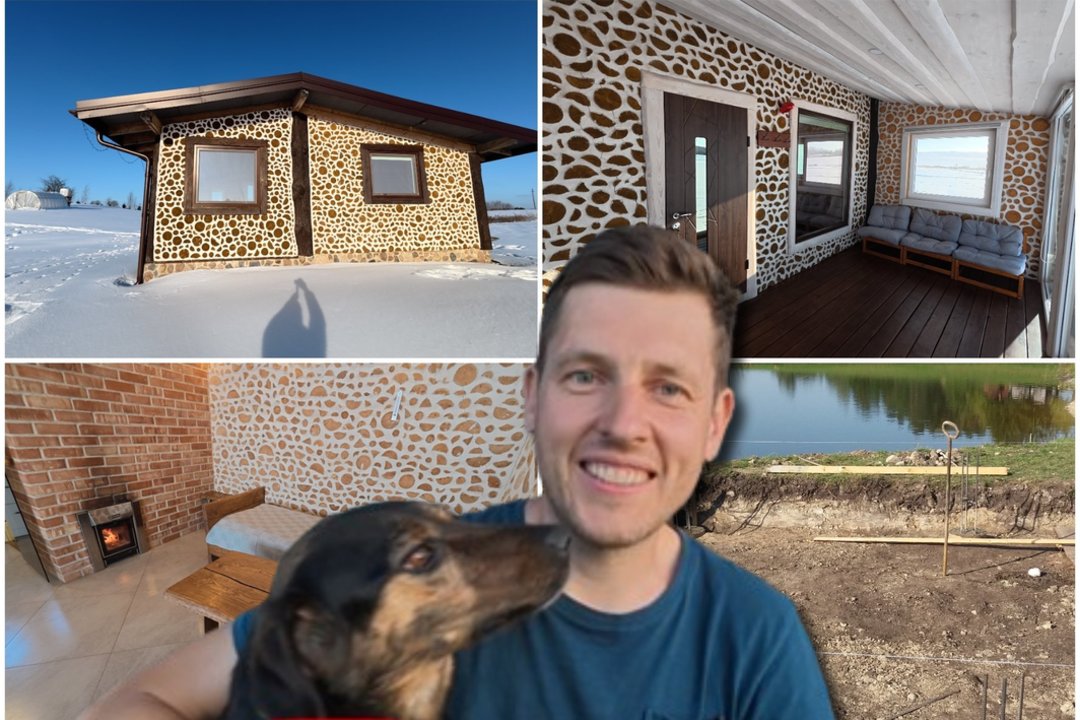 Ovidijus su Inga pasistatė neįprastus namus už 12,5 tūkst. eurų – viską darė dviese