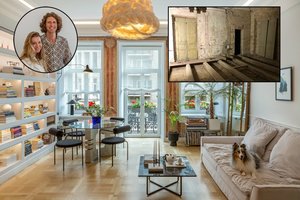 Nors bankas netikėjo šiuo nugyventu butu Šnipiškėse, pora jį pavertė savu mažuoju Paryžiumi