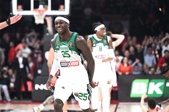 Graikijos superklubų mūšyje Eurolygoje „Olympiakos“ dar labiau paskandino „Panathinaikos“