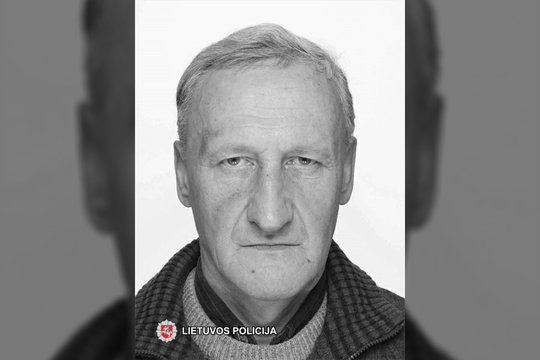 Vilniuje dingo vyras – policija prašo pagalbos