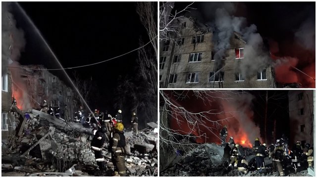 Ukrainoje – rusų raketų ir dronų atakos: tarp žuvusiųjų yra ir vaikų