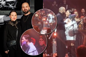 Paviešinta T. Gryn ir J. Arlauskaitės-Jazzu sužadėtuvių akimirka: ypatingas momentas sujaudino tūkstančius