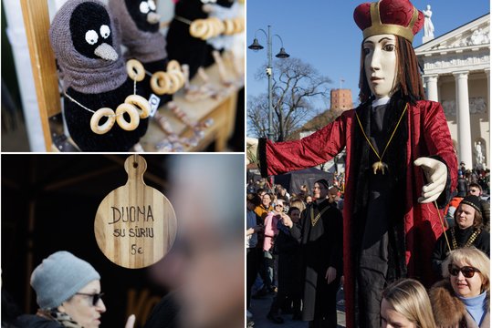 Vilniuje šurmuliuoja Kaziuko mugė: į gatves išviliojo tūkstančius žmonių