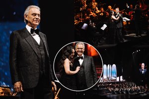 Andrea Bocelli sudrebino Kauną: įspūdingų kūrinių klausėsi sausakimša „Žalgirio“ arena