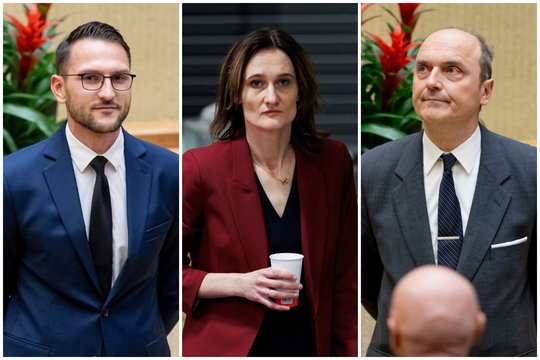 Laidoje – aštrus liberalės ir „aušriečio“ ginčas: „Mūsų partneriai pergyvena dėl to, kokiais šunkeliais eina Lietuva“ 