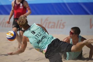 Indijoje – geriausias paplūdimio tinklininkų A. Rumševičiaus ir K. Palubinsko pasiekimas „Challenge“ turnyruose