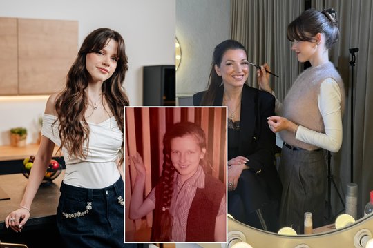 K. Rimienės dukra Marija – tikra mamos kopija: pamatykite, kaip žinoma vedėja atrodė vaikystėje