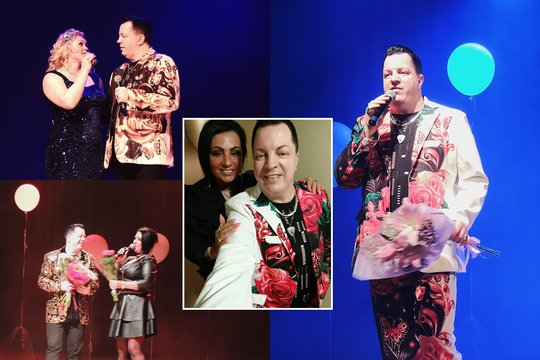 Gimtajame mieste A. Manikas surengė koncertą: publika plojo atsistojusi