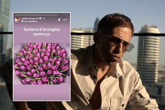 Iš Dubajuje viešinčio E. Dragūno – dėmesys moterims