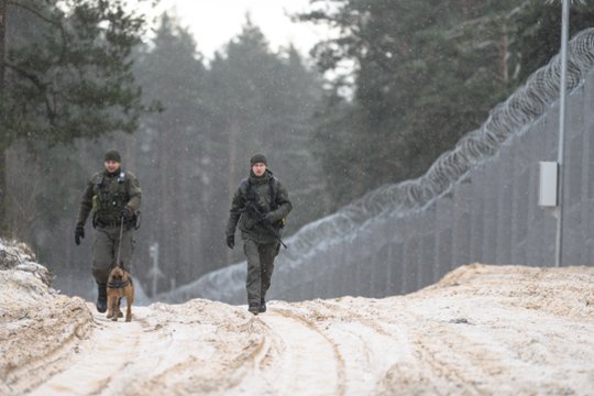 VSAT: neteisėtų migrantų nefiksuota dešimtą parą