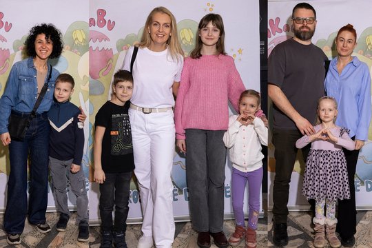 „LiuKaBu“ koncerto premjeroje – ir R. Ščiogolevaitė: atvyko su retai viešumoje matomais vaikais