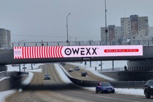 OWEXX lauko ekranų tinklas Vilniuje: kaip kuriamas matomumas mieste
