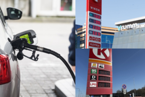 Degalinių švieslentėse – seniai nematyti skaičiai: „Mes tuoj šausime į kosmosą“