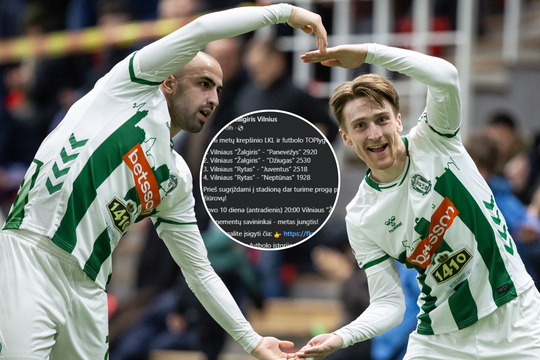 „Žalgiris“ paaiškino prieštaringai vertinamą įrašą apie „Rytą“: „Tokios minties neturėjome“