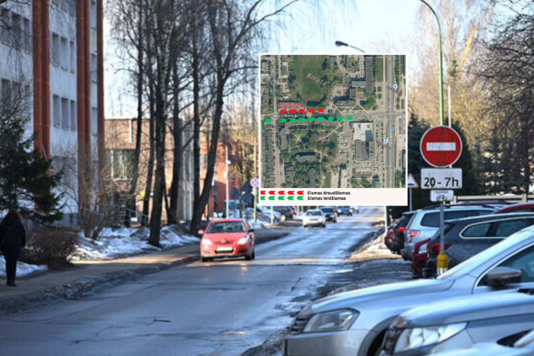 Gyventojus glumina senas kelio ženklas – nesupranta jo prasmės