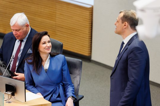 Seimas pradeda naują sezoną: iš J. Oleko – žinutė visuomenei ir prašymas parlamentarams