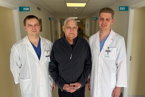 Klaipėdoje – gyvybę išgelbėjęs sudėtingas hibridinis aortos aneurizmos gydymas