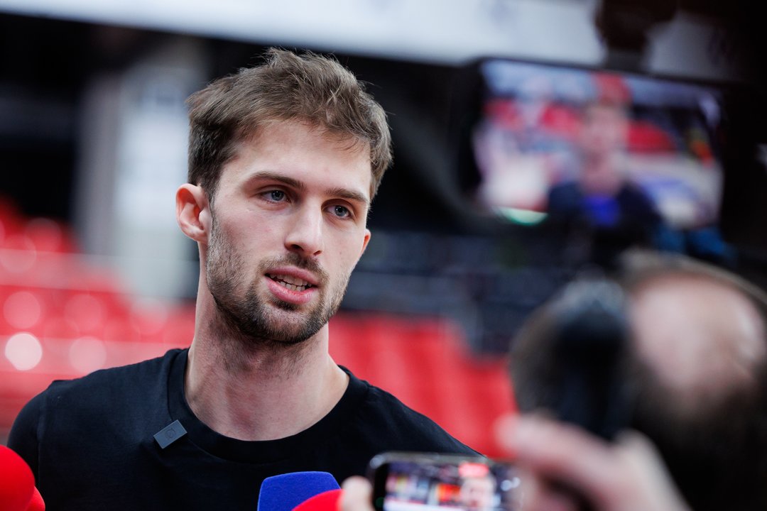 Po klausimo apie „Žalgirį“ – šypsena A. Marčiulionio veide: „Geriau nieko nesakysiu“