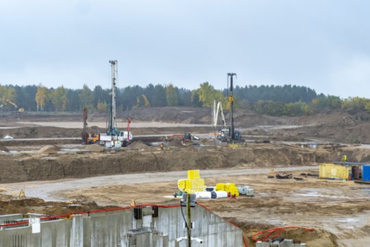 Išduotas leidimas sporto arenos statyboms Vilniuje