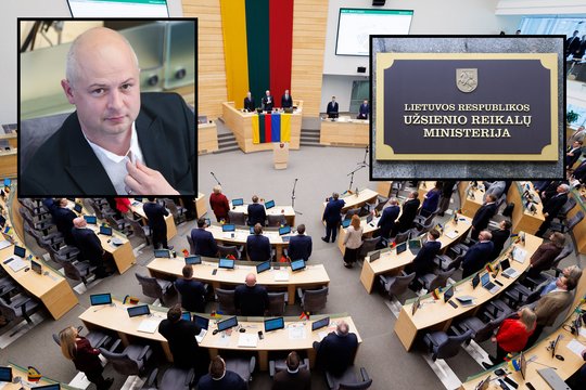 Seime – nesusipratimas: teko nukelti klausimą dėl nacionalinių sankcijų