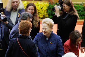 D. Grybauskaitė: pasidžiaukime, ką turime, o pasibarsime ryt