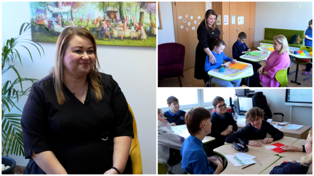 Su raidos sutrikimus turinčiais vaikais dirbanti direktorė: per 20 metų nebuvo nė dienos, kai nenorėjau čia ateiti