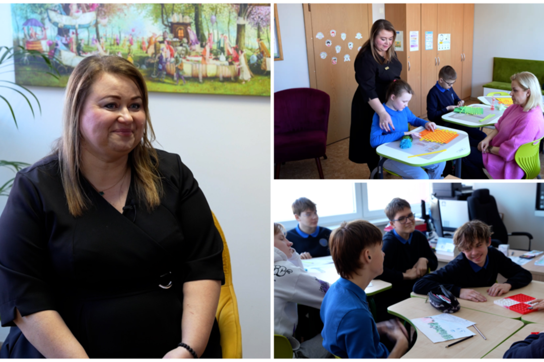 Su raidos sutrikimus turinčiais vaikais dirbanti direktorė: per 20 metų nebuvo nė dienos, kai nenorėjau čia ateiti