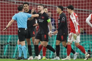 Čempionų lygoje „Arsenal“ paskutinėmis minutėmis išplėšė lygiąsias prieš „Bayer“