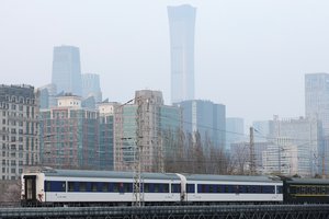 Į Pchenjaną po šešerių metų pertraukos atvyko pirmasis keleivinis traukinys iš Kinijos