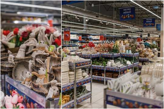 „Maximos“ parduotuvėse jau kyšo kiškių ausys: Velykų mėnuo gausus skanumynų ir dekoracijų