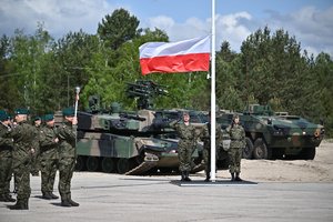 Vakarų Lenkijos lignito kasykloje nukrito neaiškios kilmės dronas