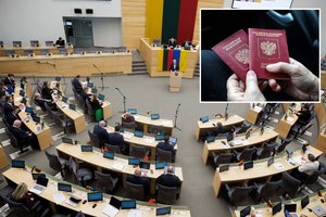 Seime – svarbus balsavimas dėl sankcijų Rusijos ir Baltarusijos piliečiams: projektas įveikė pirmąjį laiptelį