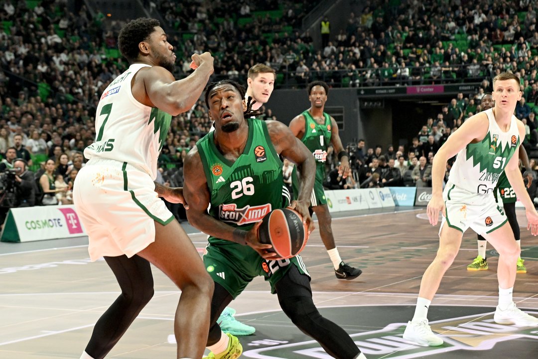 Keturių pralaimėjimų duobėje buvęs „Panathinaikos“ iš jos išsiropštė per „Žalgirio“ galvas