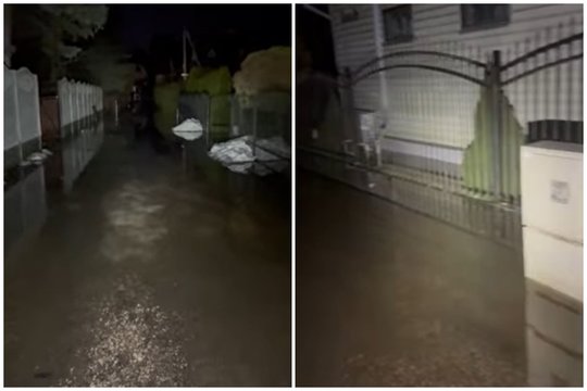 Kauno ir Jonavos rajonuose staiga pakilus vandeniui gaudė perspėjimo sirena: užliejus potvyniui žmonės paliko namus
