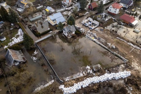 Kauno krašte – didelis potvynis: apsemti namai, meras turi idėją
