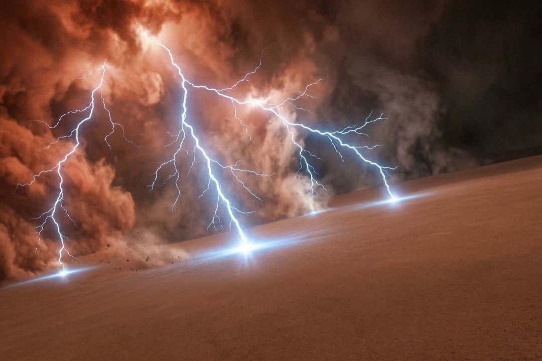 Retas radinys: kodėl Marso žaibų pamatyti beveik neįmanoma?