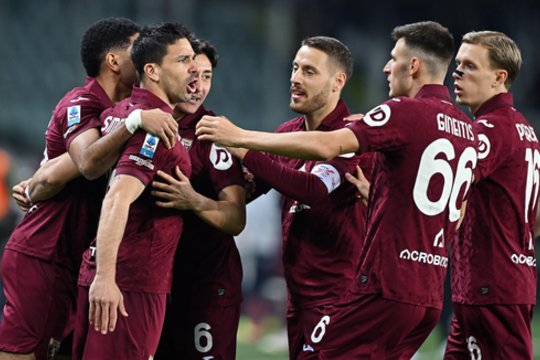 G.Gineitis sužaidė visas 90 minučių, o „Torino“ pasiekė užtikrintą pergalę prieš lentelės kaimynus
