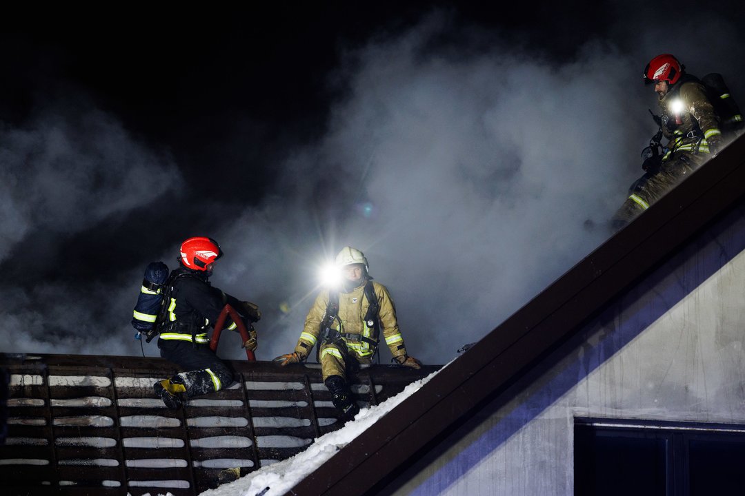 Užgesinus Utenos rajone kilusį gaisrą rastas vyro kūnas